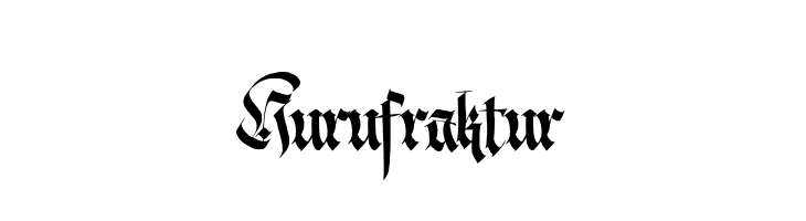 Hurufraktur  Free Fonts Download