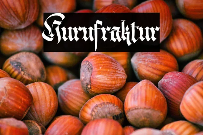 Hurufraktur Example 1