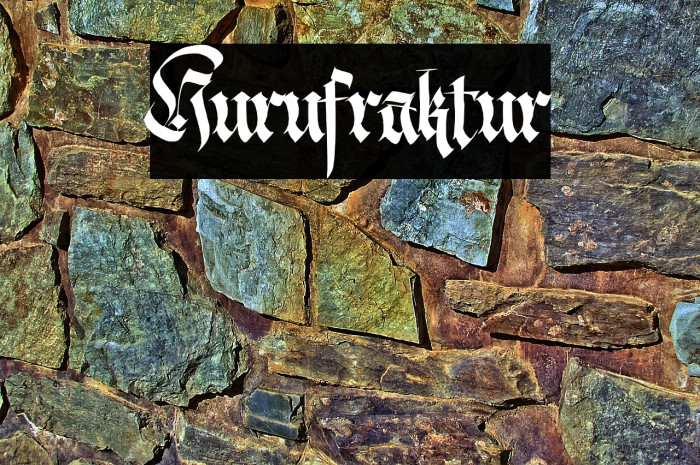 Hurufraktur Example 2