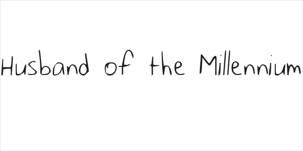 Husband of the Millennium Logo