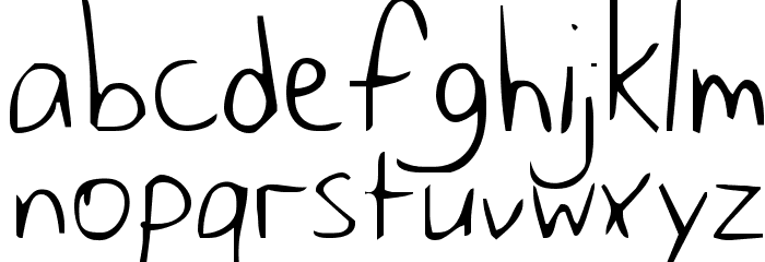Husband of the Millennium Font LOWERCASE