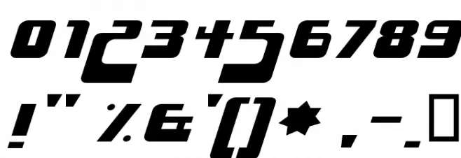 Husky Stash Font OTHER CHARS