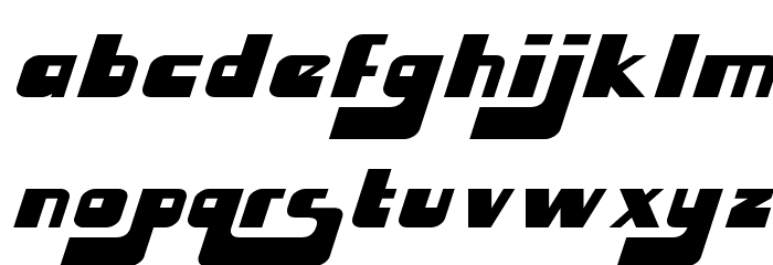 Husky Stash Font LOWERCASE