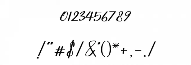 Husna Font OTHER CHARS