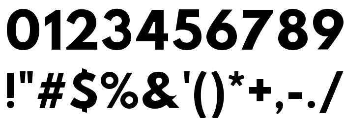 Hussar Bd Font OTHER CHARS
