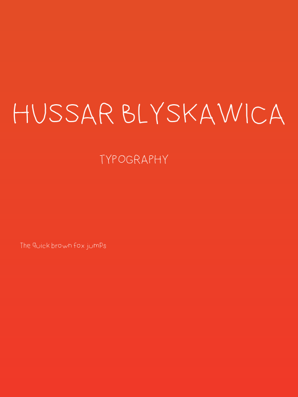 Hussar Blyskawica Poster