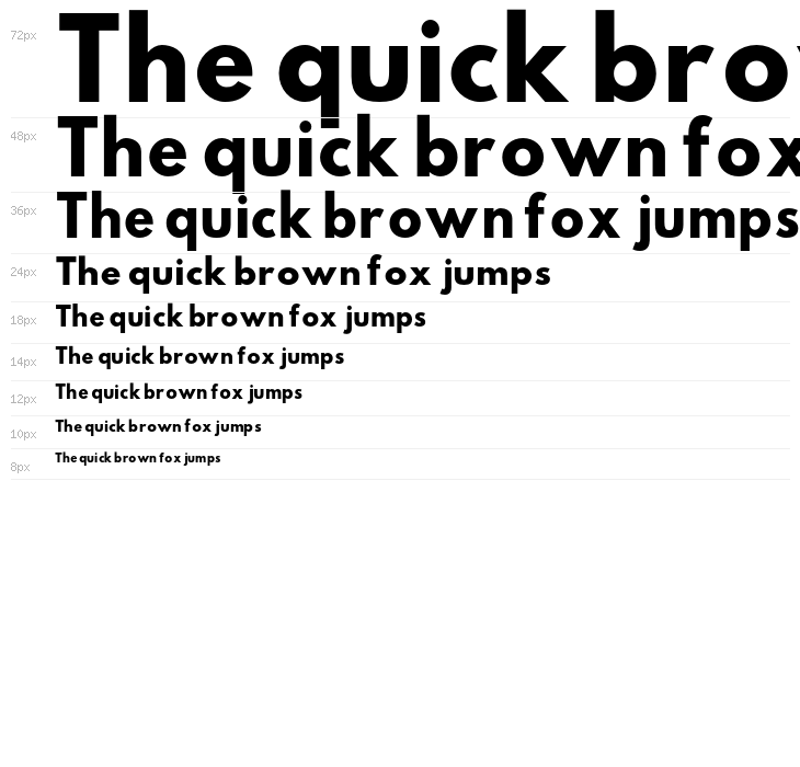 Hussar Bold Condensed Waterfall