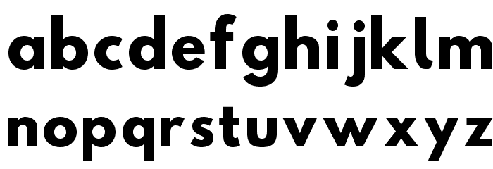 Hussar Bold Condensed Font LOWERCASE