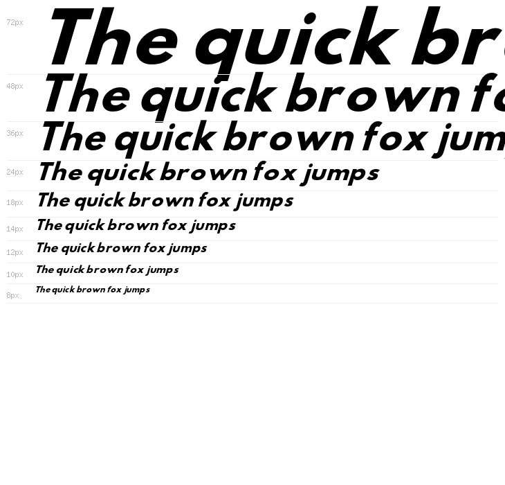 Hussar Bold Extended Oblique Three Waterfall