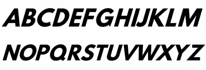 Hussar Bold Oblique Three Шрифта ВЕРХНИЙ