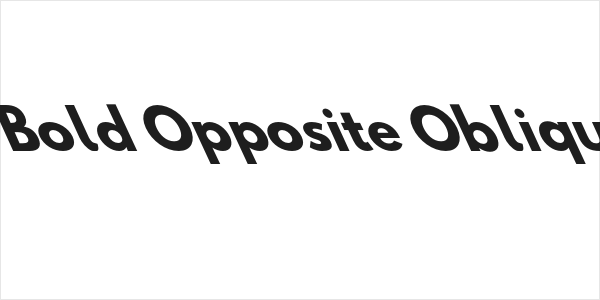 Hussar Bold Opposite Oblique Five Logo