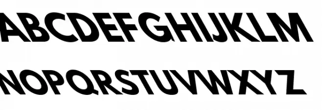 Hussar Bold Opposite Oblique Six Шрифта ВЕРХНИЙ