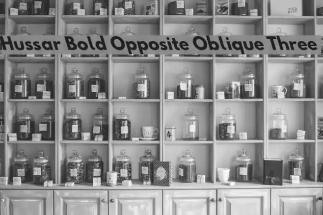 Hussar Bold Opposite Oblique Three  examples