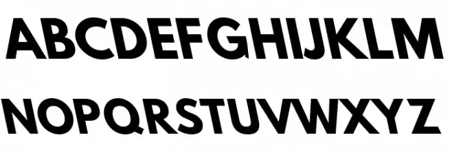 Hussar Bold Opposite Oblique Two Schriftart Groß