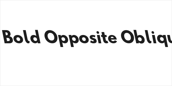 Hussar Bold Opposite Oblique Two Logo