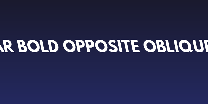 Hussar Bold Opposite Oblique Two Social Header