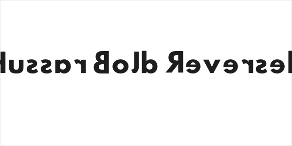 Hussar Bold Reversed Logo