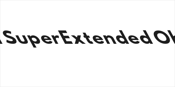 Hussar Bold SuperExtended Oblique Five Logo