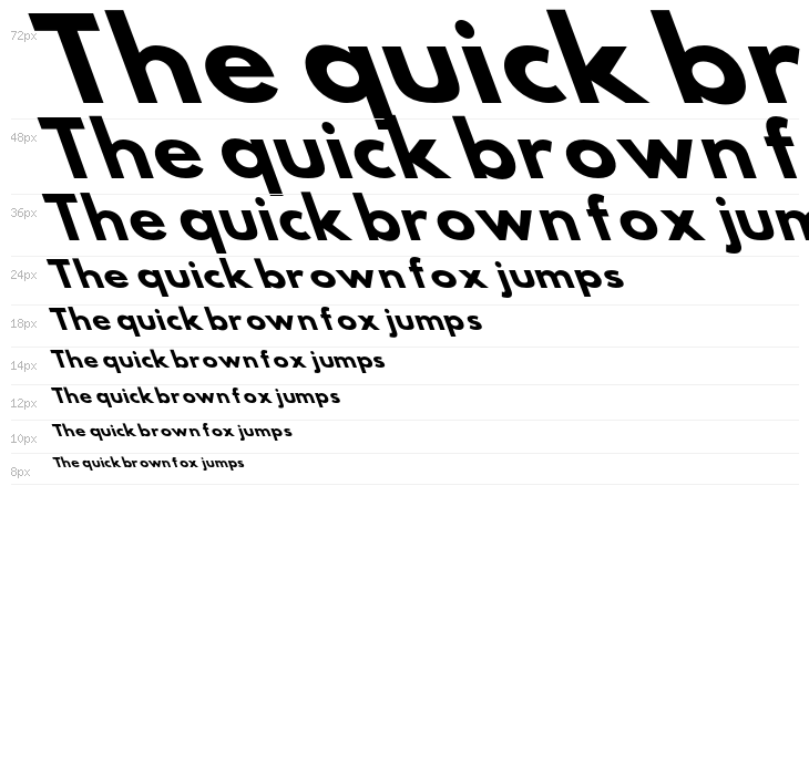 Hussar Bold SuperExtended Oblique Three Waterfall