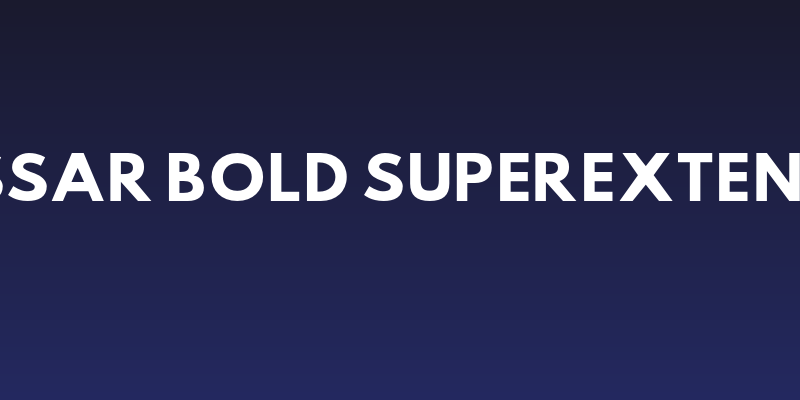 Hussar Bold SuperExtended Social Header