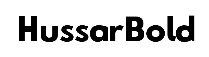 Hussar Bold  font caratteri gratis