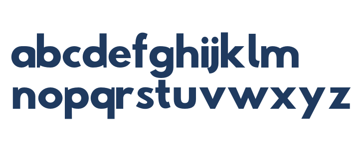 Hussar Bold Lowercase