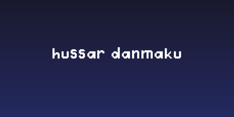 Hussar Danmaku Social Header