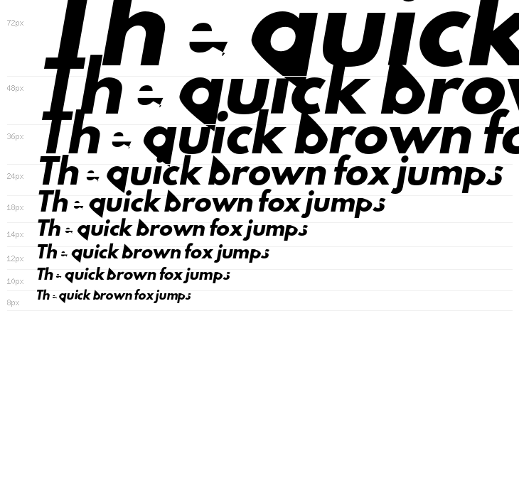 Hussar Dziwak Kursywa Waterfall