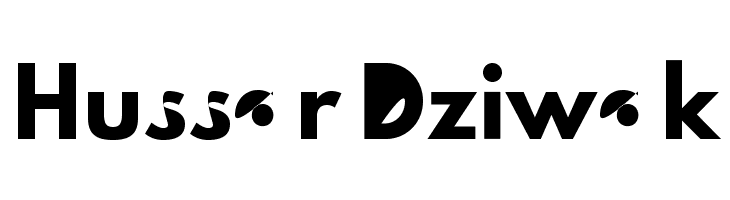 Hussar Dziwak Font