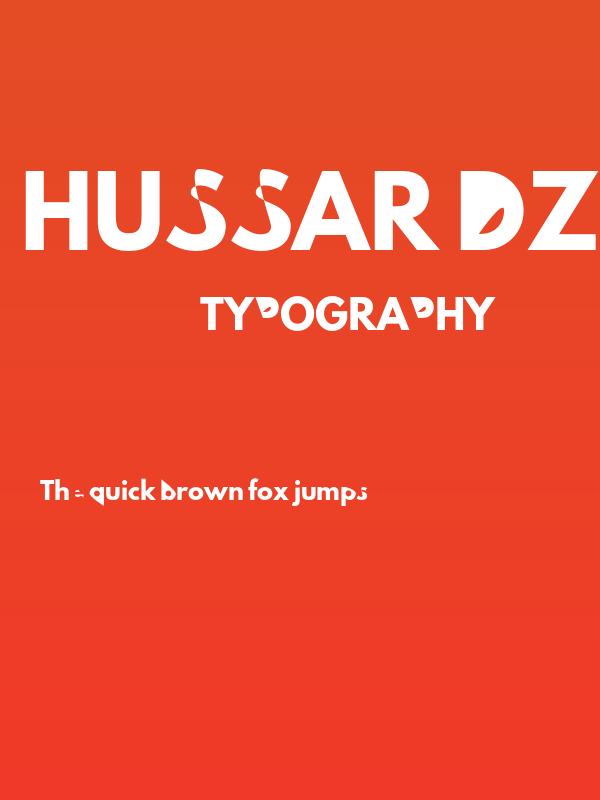 Hussar Dziwak Poster