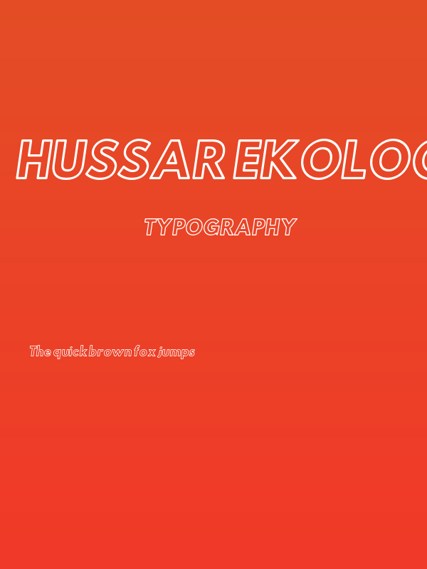 Hussar Ekologiczne 1 Oblique Poster