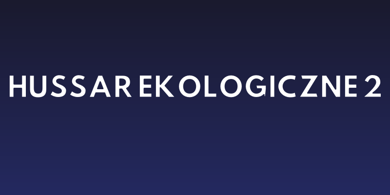 Hussar Ekologiczne 2 Social Header