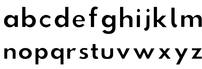 Hussar Ekologiczne 2 Font LOWERCASE