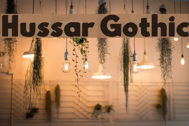 Hussar Gothic Example 2