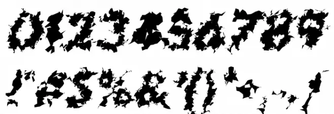 Hussar Lance ExtraBold Oblique Font OTHER CHARS