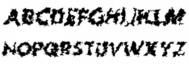 Hussar Lance ExtraBold Oblique Шрифта ВЕРХНИЙ