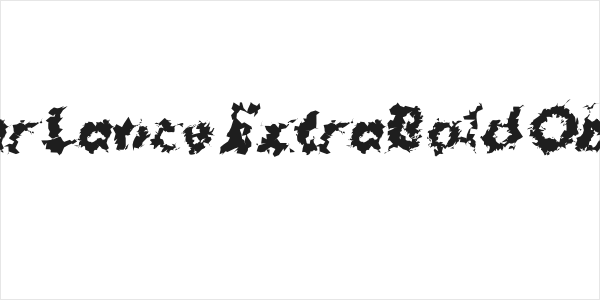 Hussar Lance ExtraBold Oblique Logo