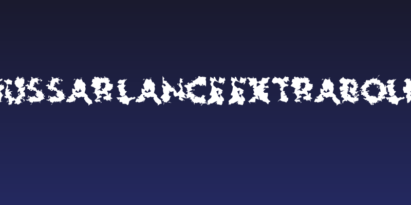 Hussar Lance ExtraBold Social Header