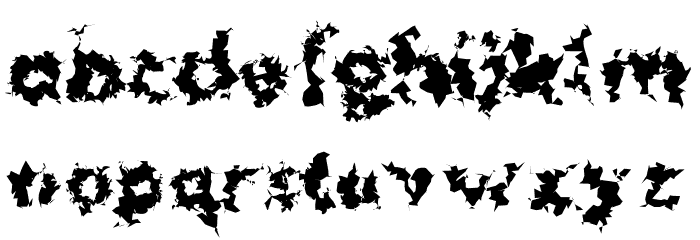 Hussar Lance ExtraBold Font LOWERCASE