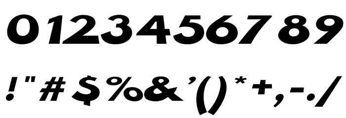 Hussar Milosc Font OTHER CHARS