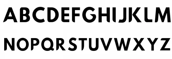 Hussar Nova Regular Font UPPERCASE
