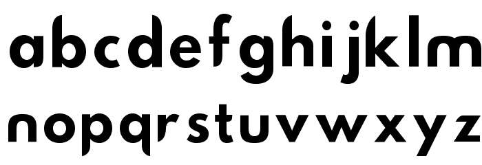 Hussar Nova Regular Font LOWERCASE