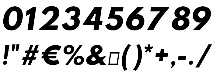 Hussar Paneuropjskich Lowercase Oblique Font OTHER CHARS