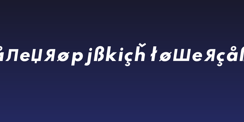 Hussar Paneuropjskich Lowercase Oblique Social Header