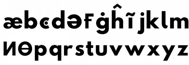 Hussar Paneuropjskich Lowercase Caratteri MINUSCOLO