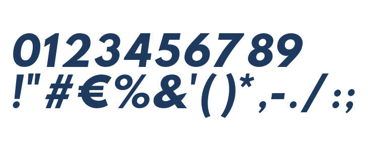 Hussar Paneuropjskich Uppercase Oblique Other Characters