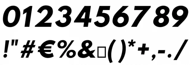 Hussar Paneuropjskich Uppercase Oblique Font OTHER CHARS