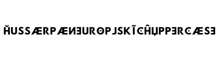 Hussar Paneuropjskich Uppercase  नि: शुल्क फ़ॉन्ट्स डाउनलोड