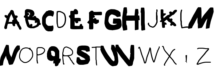 Fail font