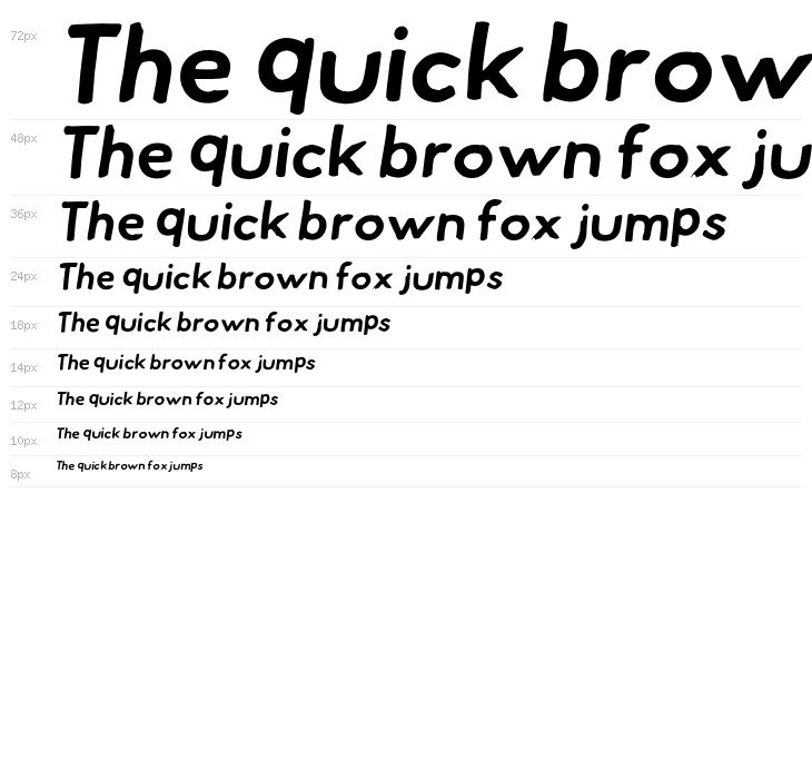 Hussar Pisanka Bold Kursywa Waterfall